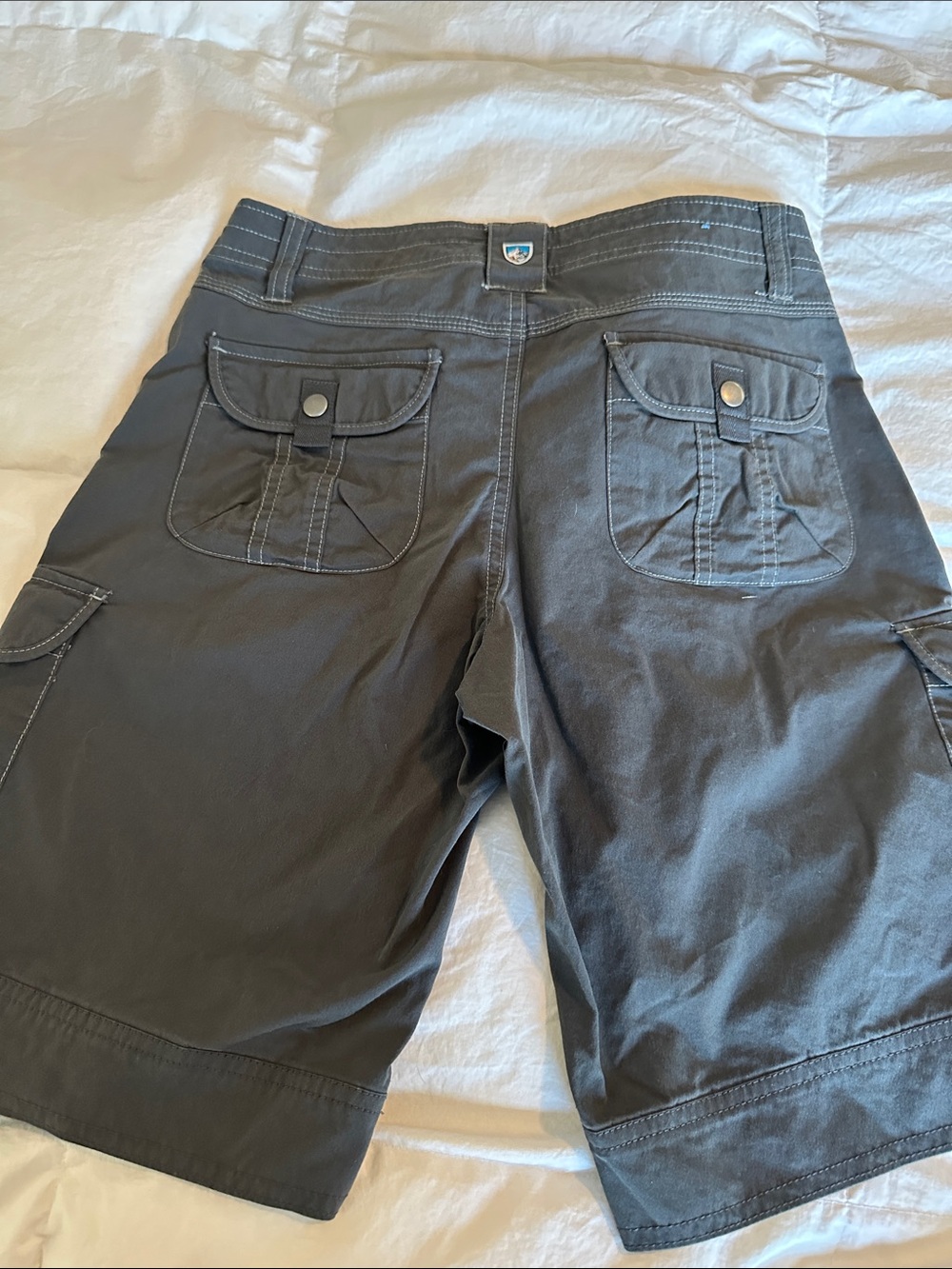 KÜHL Quality Women's Shorts in Charcoal Gray - Picture 4 of 5